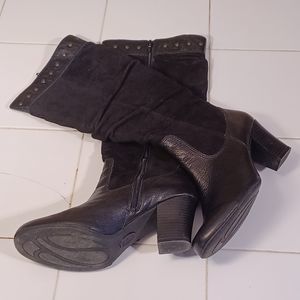 BOC Women's Wish Excite Boots, Size 8M, Black